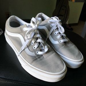 NWOT GREY VANS